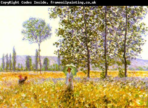 Claude Monet Fields in Spring